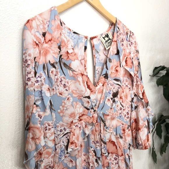 Jaase Floral Frill Romper - Picture 3 of 8